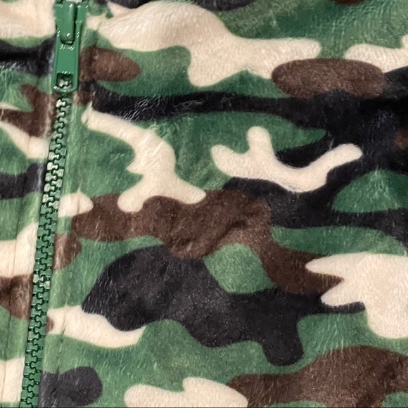 Baby Laundry 6-12 M Minky Full Zip Jacket & Hat Set - Picture 3 of 10